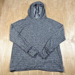Lululemon Women’s Gray & Black Lightweight Pullover Hoodie Size 12